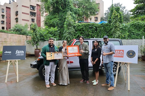Jeep India's "Trail of Faith" Campaign, Executed by Xperia Group, an Unique and Innovative on Ground Brand Activation Campaign, on Ganesh Chaturthi, 2025