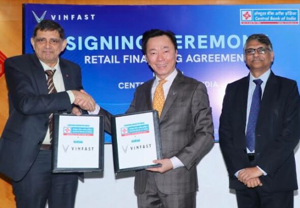 VinFast India Partners with Central Bank of India to Expand EV Financing