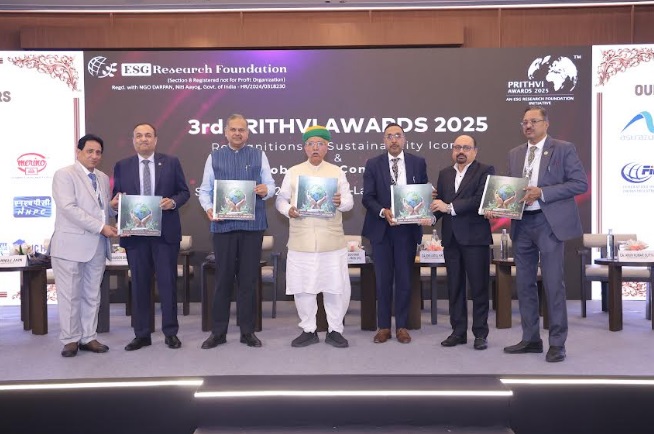 3rd Prithvi Award Solidifies India's ESG Mandate: ESG Research Foundation Recognizes Corporate Excellence in Sustainability