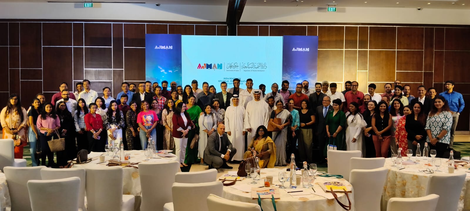 Ajman Kolkata Roadshow Group Photo