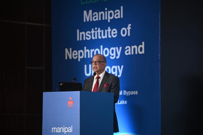 Dr. H. Sudarshan Ballal, Chairman, Manipal Health Enterprise Pvt. Ltd.
