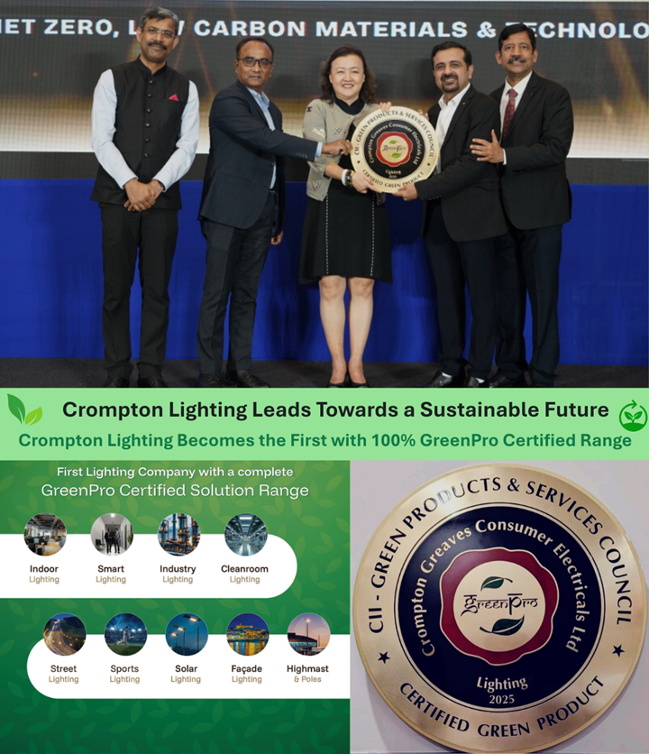 Pic_Crompton Lighting Leads Towards A Sustainable Future