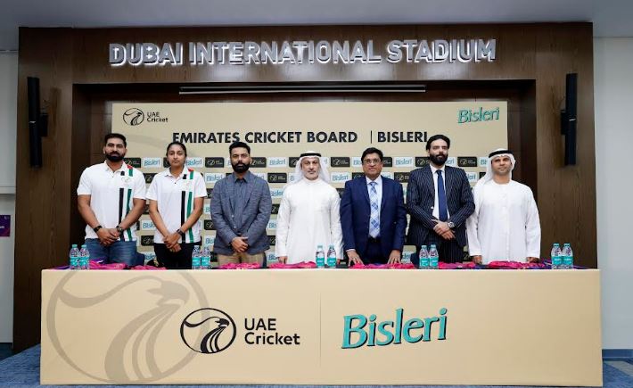 Bisleri strengthens its UAE presence with a strategic three-year Hydration Partnership with the Emirates Cricket Board