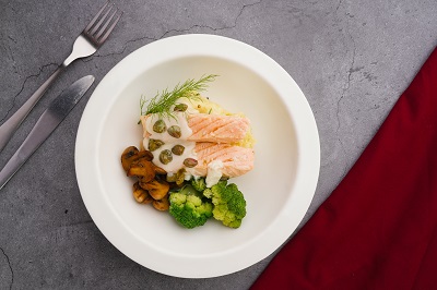 Poached Salmon