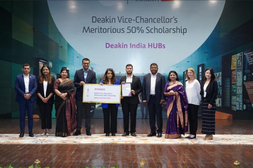 Chitkara University Students Win Deakin University's 50% Vice-Chancellor's Scholarships for Global Study Pathway