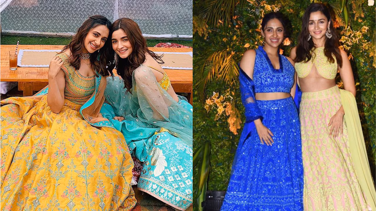 Alia Bhatt Maahi Ve performance for besti Akansha Ranjan Kapoor at her pre wedding bash goes viral Check dance video