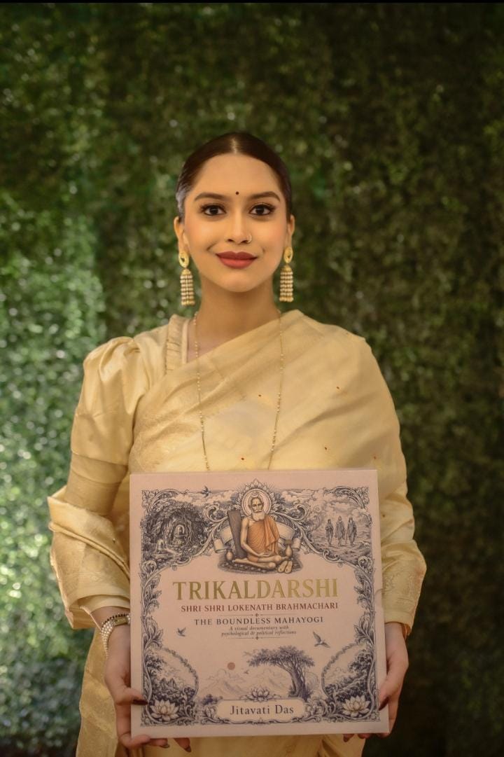 Jitavati Das Launches Landmark Book TRIKALDARSHI – Shri Shri Lokenath Brahmachari: The Boundless Mahayogi in Kolkata