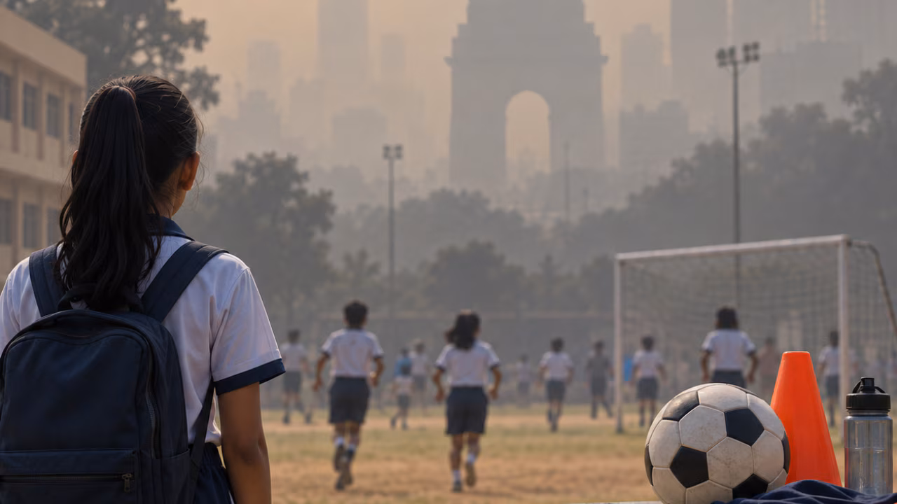 Delhi Pollution: Schools asked to avoid holding sports competitions in November-December, CAQM advises authorities to…